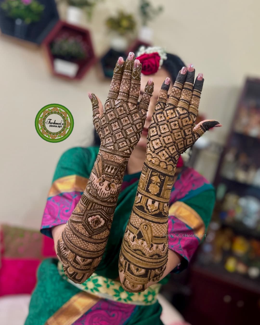 Royal Bridal From Elbow